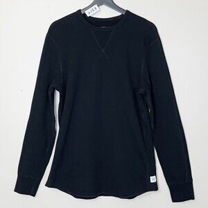 Reigning Champ Crewneck Pullover Sweatshirt - Men's Size M - Black